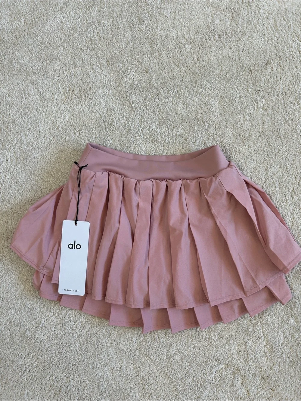 ALO Yoga Double Or Nothing Tennis Skirt-NWT!!
